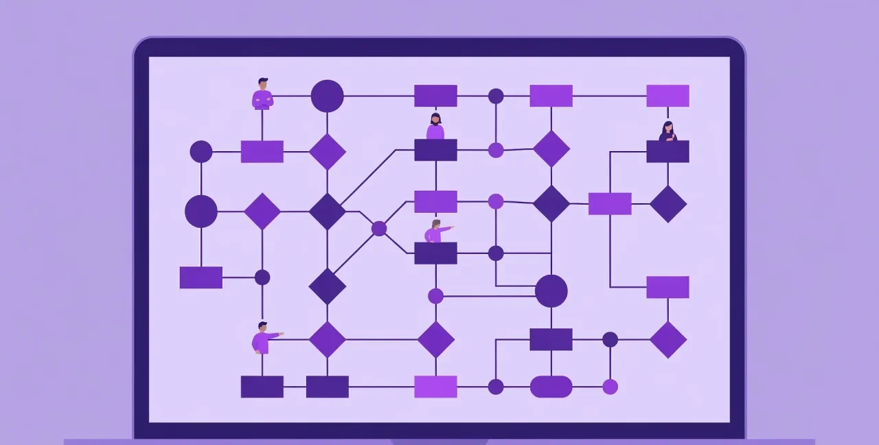 Scénario interactif à embranchements sur ordinateur portable