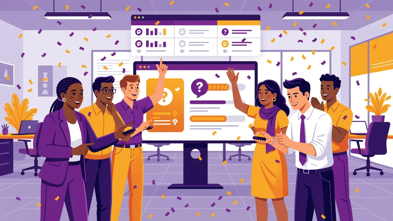 Communication interne gamifiée : fédérer autour de la transformation